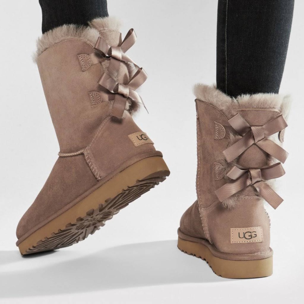 Ugg Brown Bow Boots